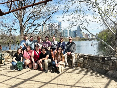 Group of students outside